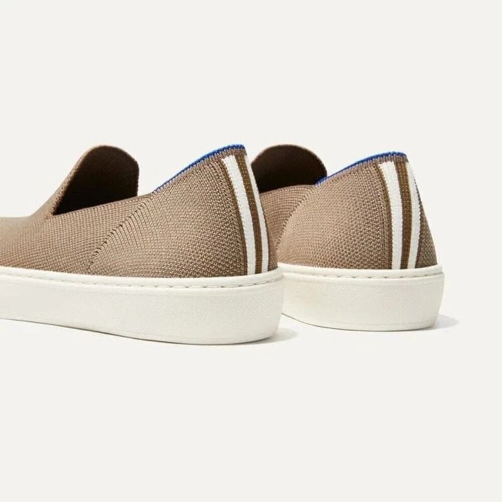 Rothy's The Original Slip On Sneaker Portobello Knit Women's Size 8 - Picture 2 of 10